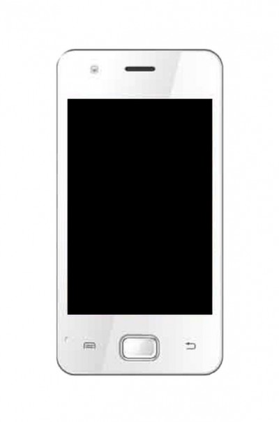 Lcd With Touch Screen For Karbonn A50 White By - Maxbhi.com