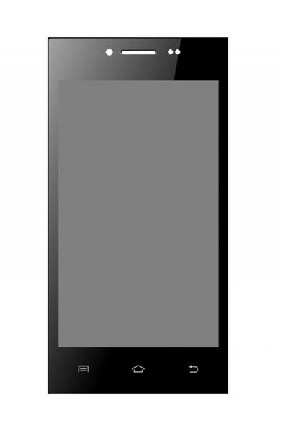 Lcd With Touch Screen For Trio T40 Black By - Maxbhi.com