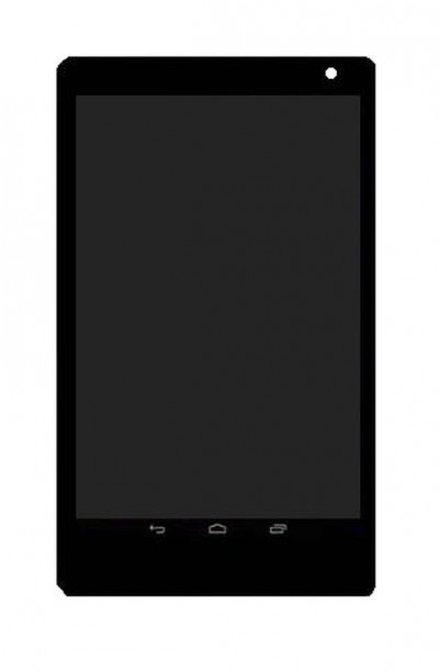 Lcd With Touch Screen For Lava X80 Black By - Maxbhi.com