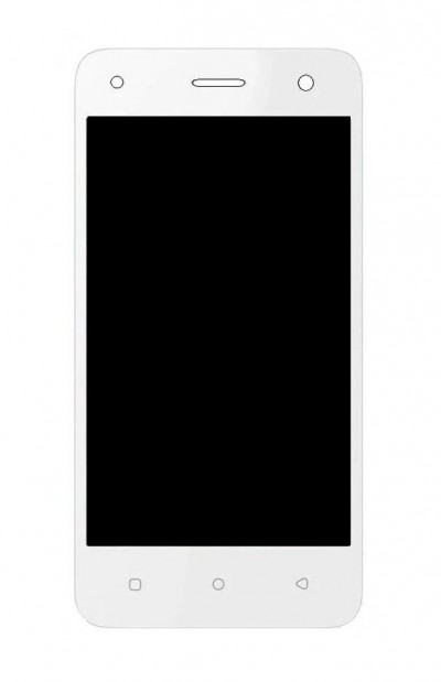 Lcd With Touch Screen For Lava Z40 White By - Maxbhi Com