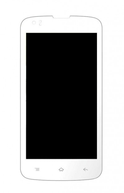 Lcd With Touch Screen For Intex Cloud N12 White By - Maxbhi.com