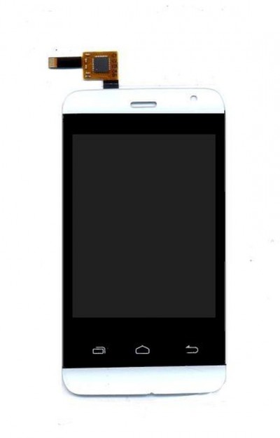 Lcd With Touch Screen For Intex Aqua G2 White By - Maxbhi.com