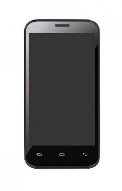 Lcd With Touch Screen For Lava Iris 505 White By - Maxbhi.com