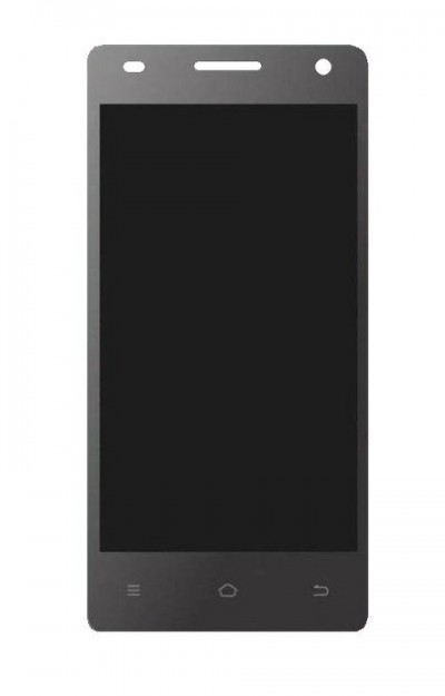 Lcd With Touch Screen For Rage Supremo 4.5 3g Black By - Maxbhi.com