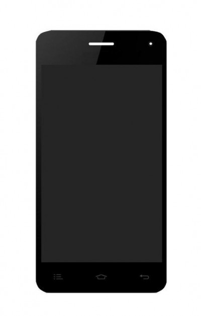 Lcd With Touch Screen For Celkon Q3k Power Black By - Maxbhi.com