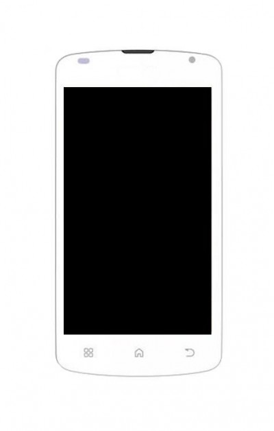 Lcd With Touch Screen For Intex Aqua Superb White By - Maxbhi.com