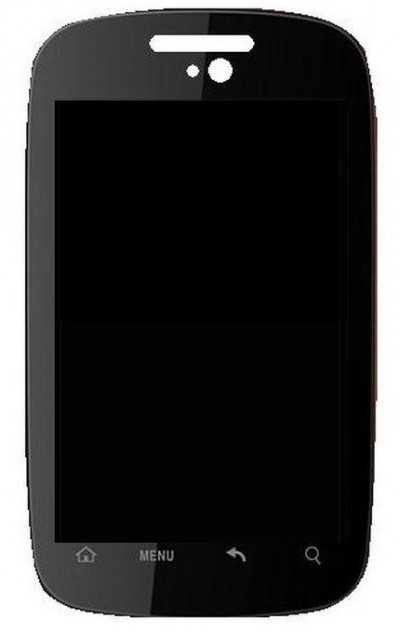 Lcd With Touch Screen For Spice Mi310 White By - Maxbhi Com