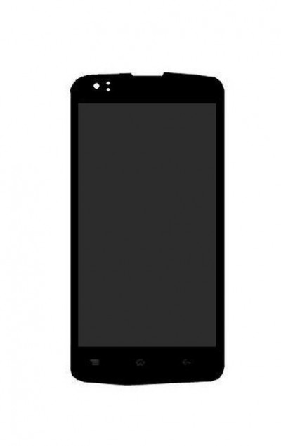 Lcd With Touch Screen For Intex Cloud Pace White By - Maxbhi.com