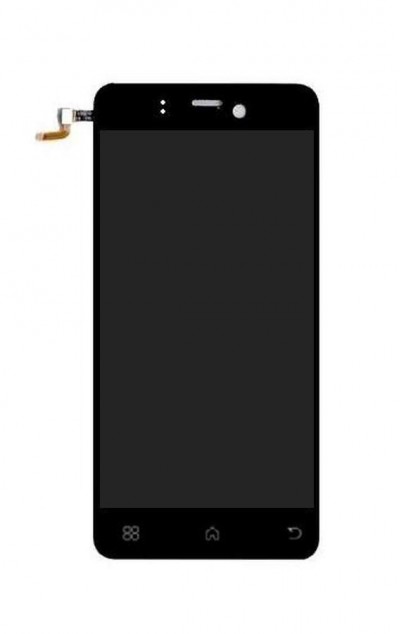 Lcd With Touch Screen For Lava Iris Pro 20 Black By - Maxbhi.com