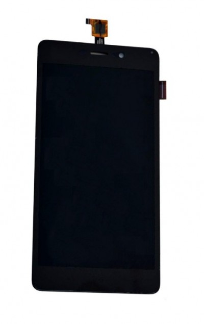 Lcd With Touch Screen For Micromax Canvas Mega Black By - Maxbhi.com