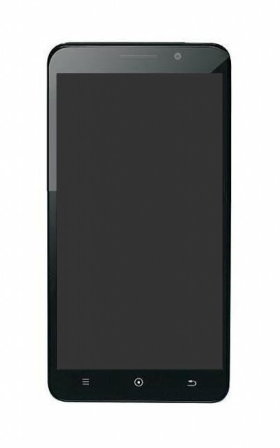 Lcd With Touch Screen For Iberry Auxus Nuclea X Black By - Maxbhi.com