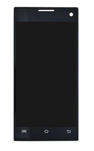 Lcd With Touch Screen For Good One Honor U9 Black By - Maxbhi.com