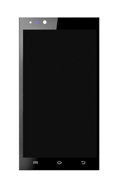 Lcd With Touch Screen For Micromax Canvas Fire 4g Black By - Maxbhi.com