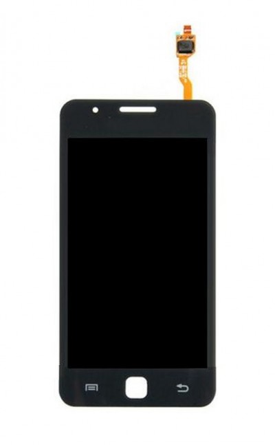 Lcd With Touch Screen For Samsung Z1 Black By - Maxbhi.com