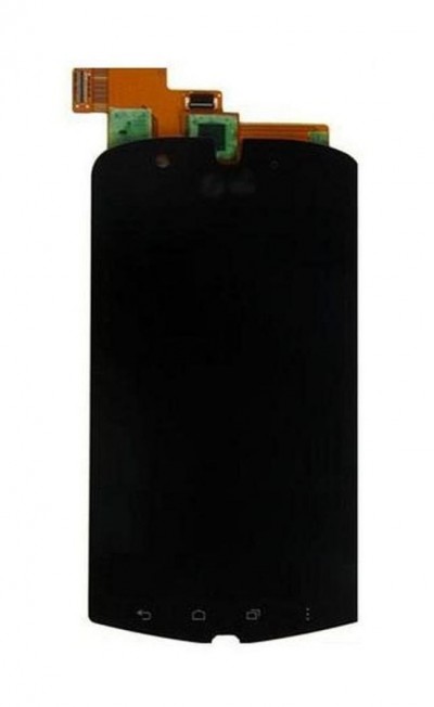 Lcd With Touch Screen For Casio Gzone Commando 4g Lte Black By - Maxbhi.com