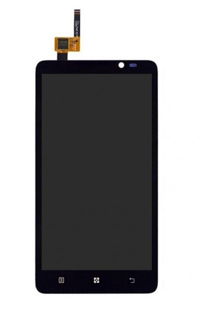 Lcd With Touch Screen For Lenovo S890 White By - Maxbhi.com