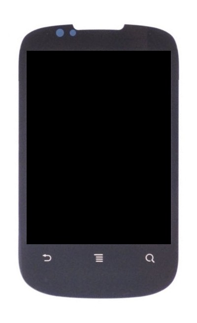 Lcd With Touch Screen For Huawei U8180 Ideos X1 White By - Maxbhi Com