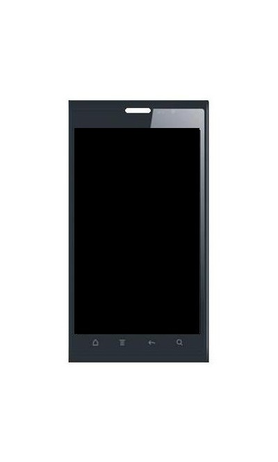 Lcd With Touch Screen For Zen U4 Black By - Maxbhi Com