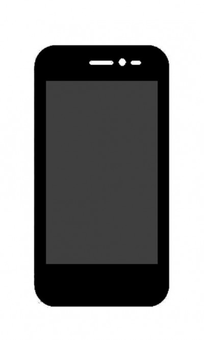 Lcd With Touch Screen For Intex Aqua V 3g White By - Maxbhi.com