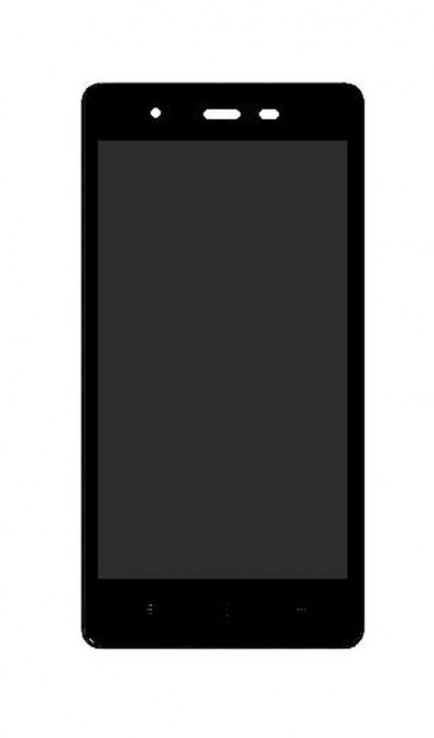 Lcd With Touch Screen For Sansui S71 Black By - Maxbhi.com