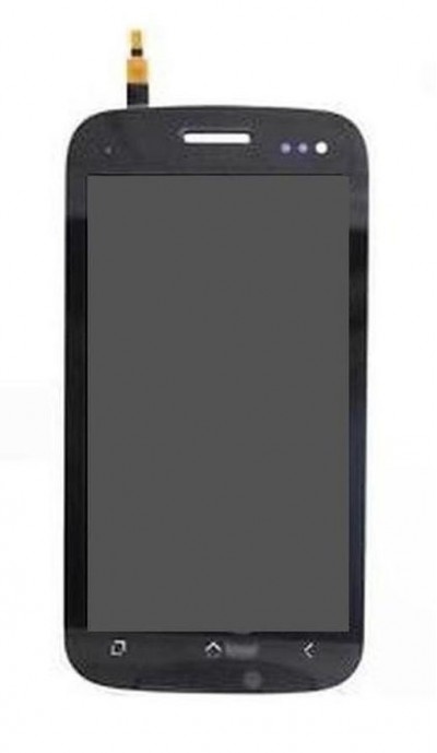 Lcd With Touch Screen For Micromax Canvas 2 A110 Black By - Maxbhi.com