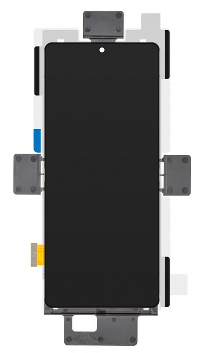 Display for Samsung Galaxy Z Flip8 Graphite (Combo Folder) by Maxbhi.com