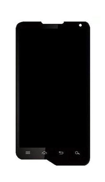 Lcd With Touch Screen For Motorola Moto Xt615 Black By - Maxbhi Com
