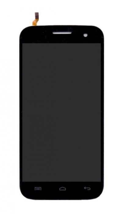 Lcd With Touch Screen For Micromax A114 Canvas 2.2 Black By - Maxbhi.com