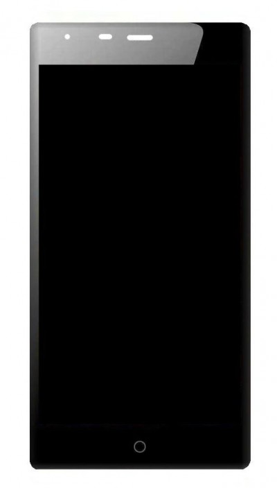 Lcd With Touch Screen For Zen Admire Snap Black By - Maxbhi Com