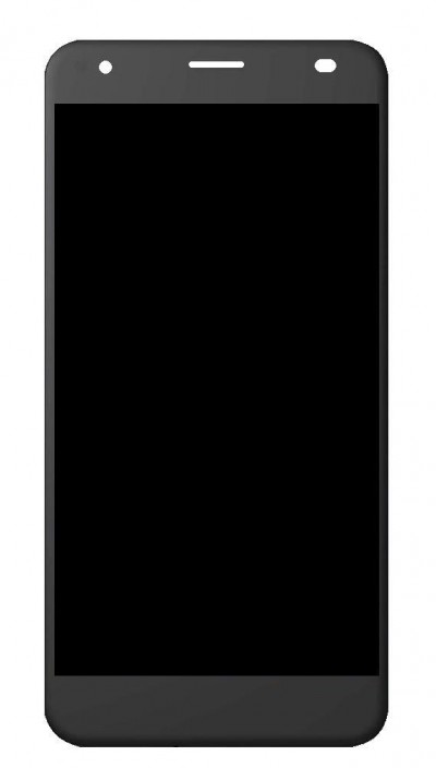 Lcd With Touch Screen For Zen Admire Duo Black By - Maxbhi Com