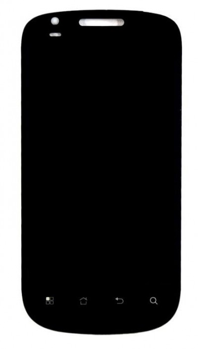 Lcd With Touch Screen For Celkon A19 Black By - Maxbhi Com