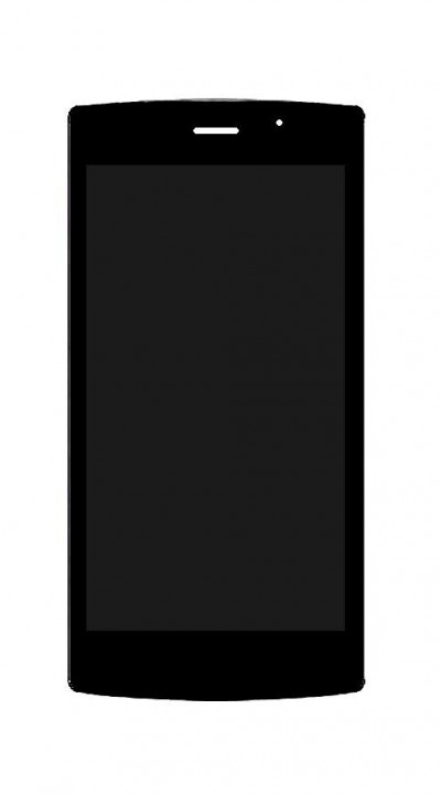 Lcd With Touch Screen For Adcom Kitkat A54 White By - Maxbhi.com