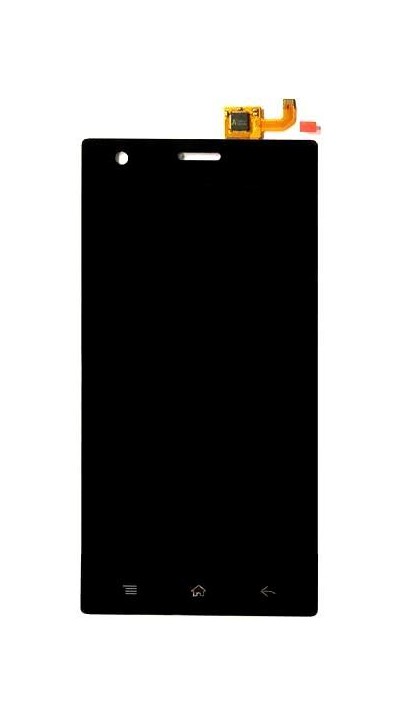 Lcd With Touch Screen For Itel It1506 Black By - Maxbhi Com