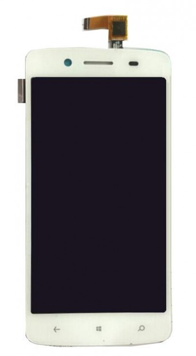 Lcd With Touch Screen For Micromax Canvas Win W121 White By - Maxbhi Com