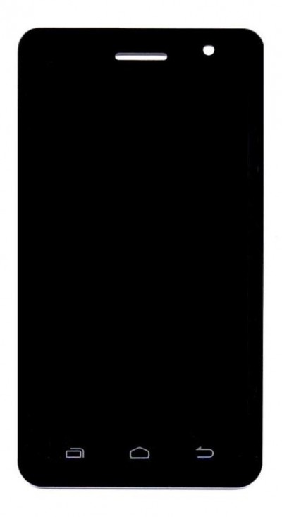 Lcd With Touch Screen For Intex Aqua P3 Black By - Maxbhi Com