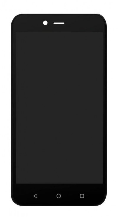 Lcd With Touch Screen For Blu Studio X5 Black By - Maxbhi Com