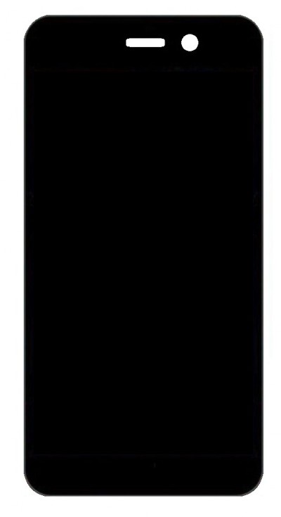 Lcd With Touch Screen For Blu Studio X10l Black By - Maxbhi Com