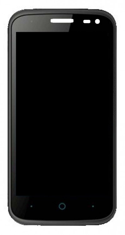 Lcd With Touch Screen For Zte Fit 4g Smart Black By - Maxbhi Com