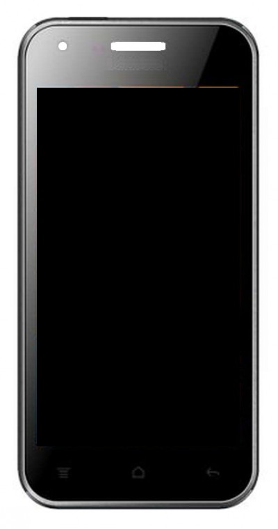 Lcd With Touch Screen For Intex Cloud Y5 Black By - Maxbhi Com