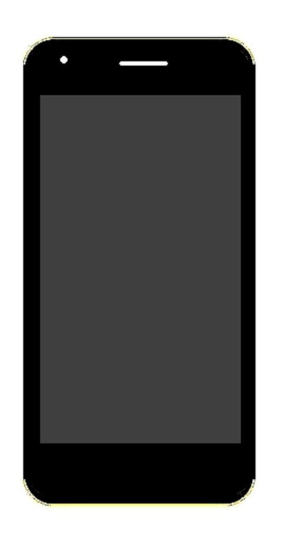Lcd With Touch Screen For Celkon 2gb Xpress White By - Maxbhi.com