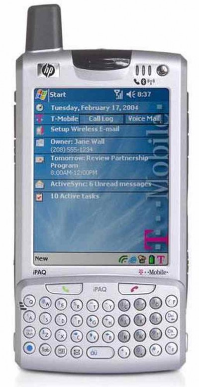 LCD with Touch Screen for HP iPAQ h6315 - Silver