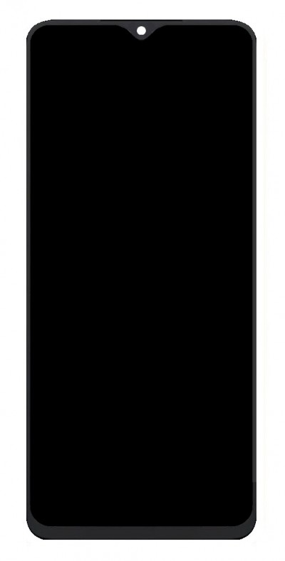 Lcd With Touch Screen For Itel A06 Black By - Maxbhi Com