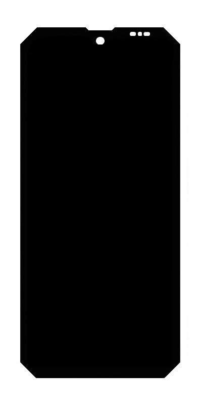 Display for Blackview Rock 1 Pro Black (Combo Folder) by Maxbhi.com
