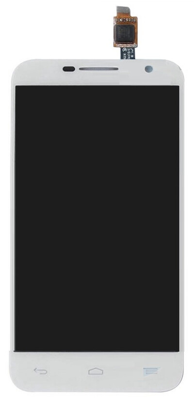 Lcd With Touch Screen For Alcatel Idol 2 Mini 6016d Dual Sim White By - Maxbhi Com