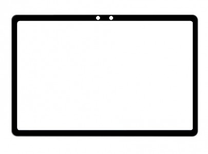 Replacement Front Glass For Zte Nubia Pad 3d Ii Black By - Maxbhi Com