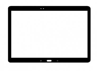 Replacement Front Glass For Samsung Galaxy Tab Pro 12.2 Lte Black By - Maxbhi.com