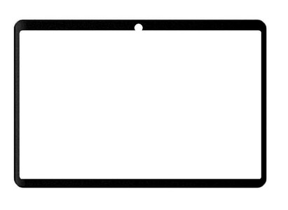Replacement Front Glass For Vizio Dongle Tab Vzk01 Black By - Maxbhi.com