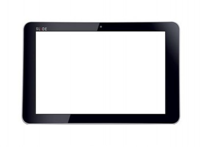 Touch Screen Digitizer For Iball Eduslide I1017 Black White By - Maxbhi.com