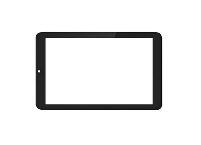 Replacement Front Glass For Prestigio Multipad 4 Quantum 10.1 Black By - Maxbhi.com