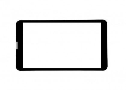 Replacement Front Glass For Datawind Ubislate 7sc Star Black By - Maxbhi.com